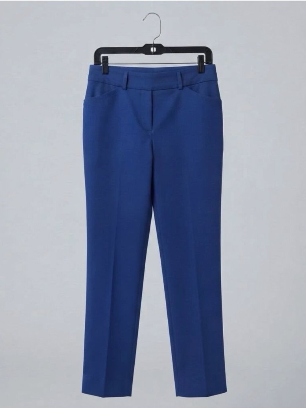 Hilary Radley Blue Stretch Pull On Trousers Pants Women's Medium